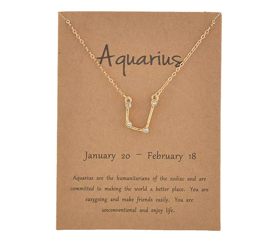Zodiac Sign Necklace