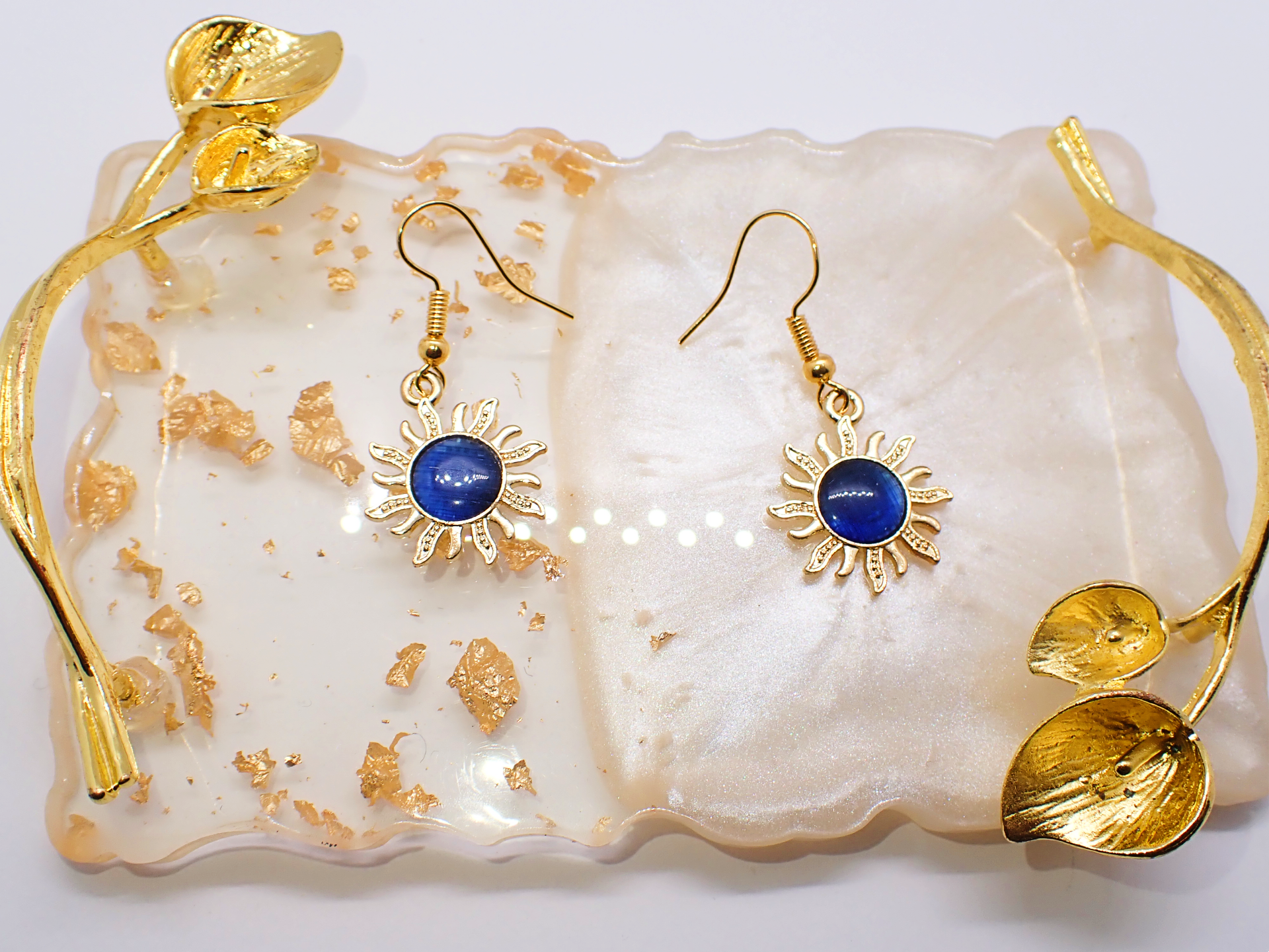 Opal Sun Earrings