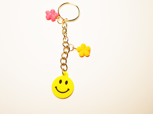 Smiley Cheerful Decorative keychain