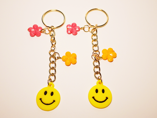 Smiley Cheerful Decorative keychain