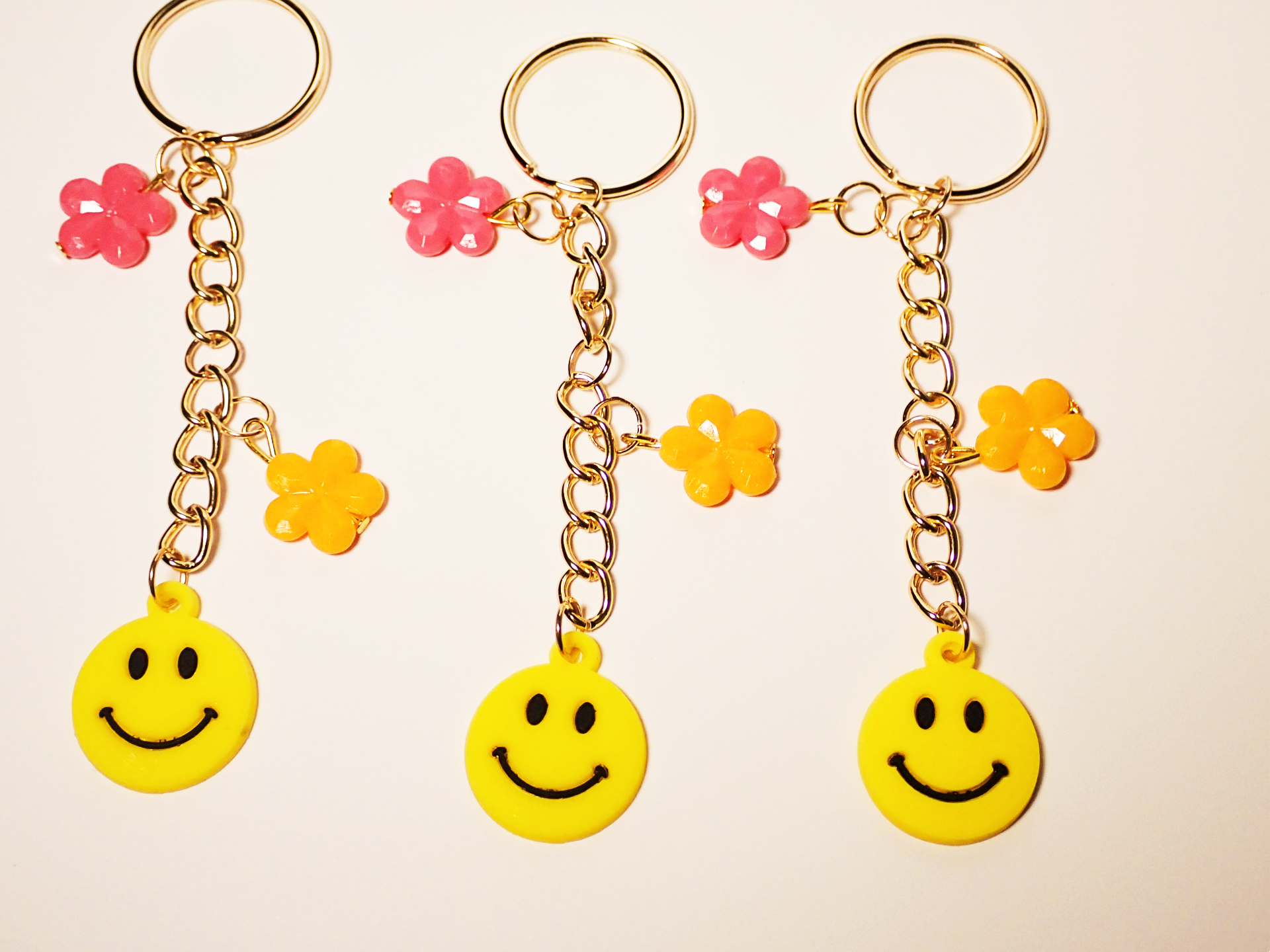 Smiley Cheerful Decorative keychain