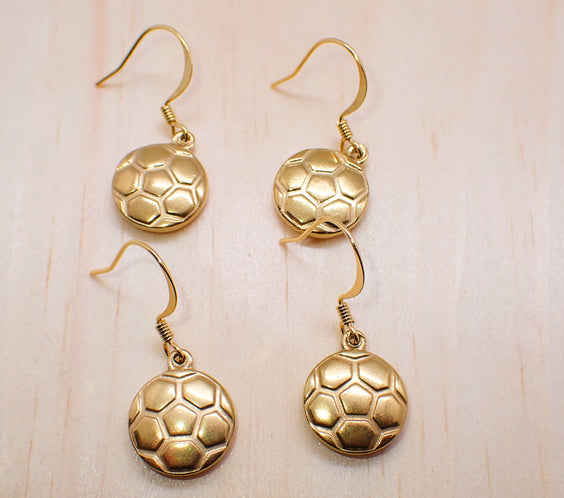 Soccer Ball Earrings