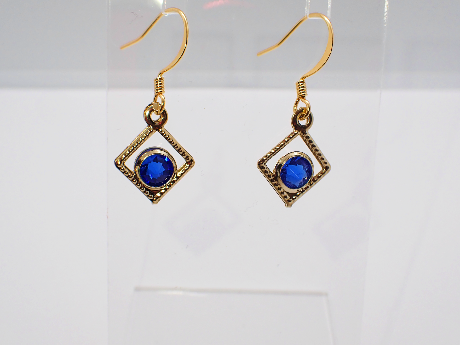 Rhinestone Necklace & Earrings Set