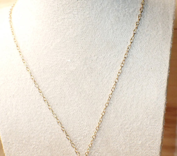 Dainty opal sun necklace