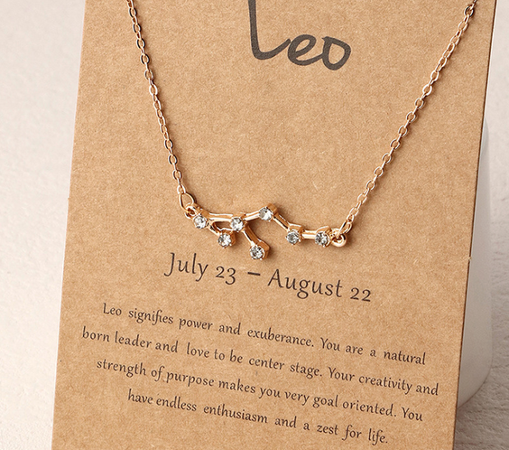 Zodiac Sign Necklace
